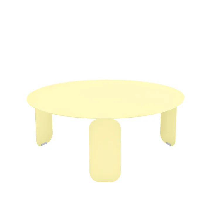 Bebop Ø80 bord, lavt - Frosted lemon - Fermob