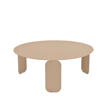 Bebop Ø80 bord, lavt - Nutmeg (beige) - Fermob