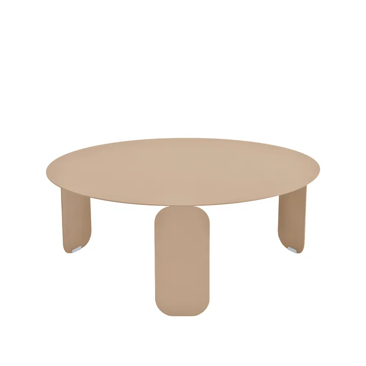 Bebop Ø80 bord, lavt - Nutmeg (beige) - Fermob