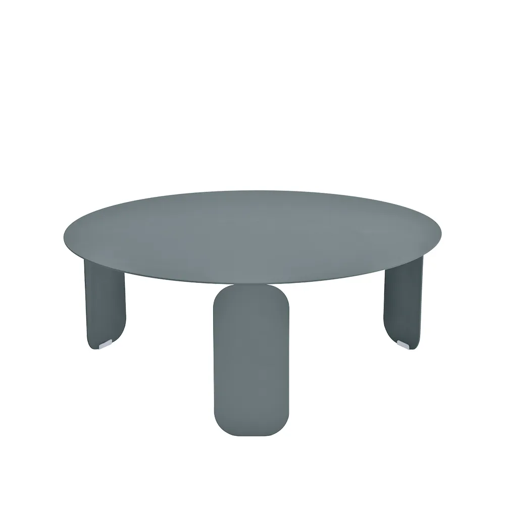 Bebop Ø80 bord, lavt, Storm grey (grå) Fermob