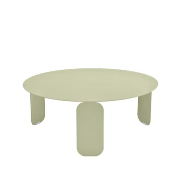 Bebop Ø80 bord, lavt - Willow green (grønn) - Fermob
