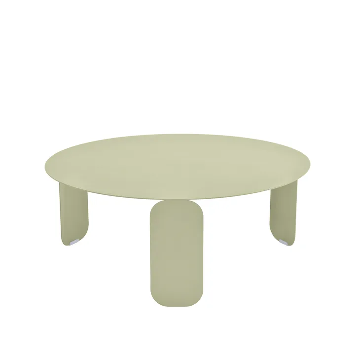 Bebop Ø80 bord, lavt - Willow green (grønn) - Fermob