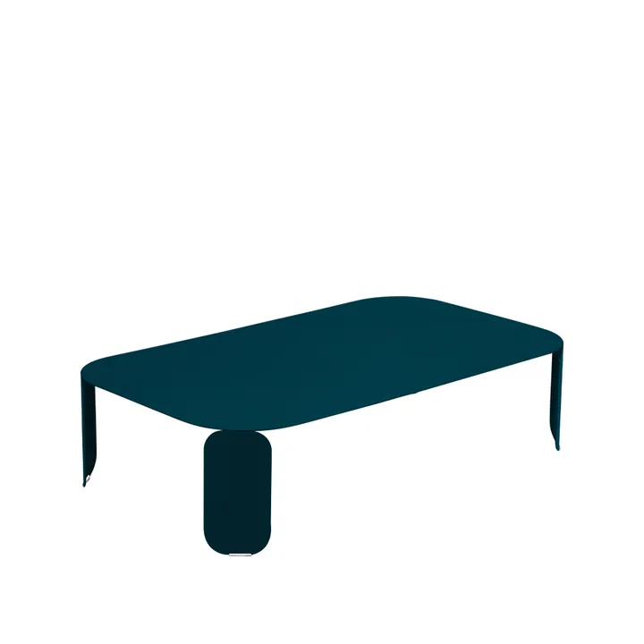 Bebop bord 120x70 cm - Acapulco blue, h.29 cm - Fermob