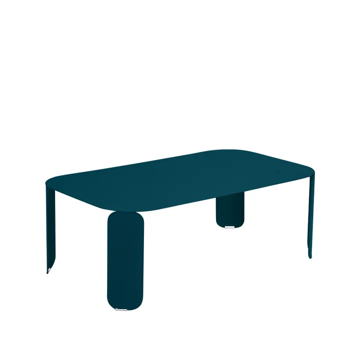 Bebop bord 120x70 cm - Acapulco blue, h.42 cm - Fermob