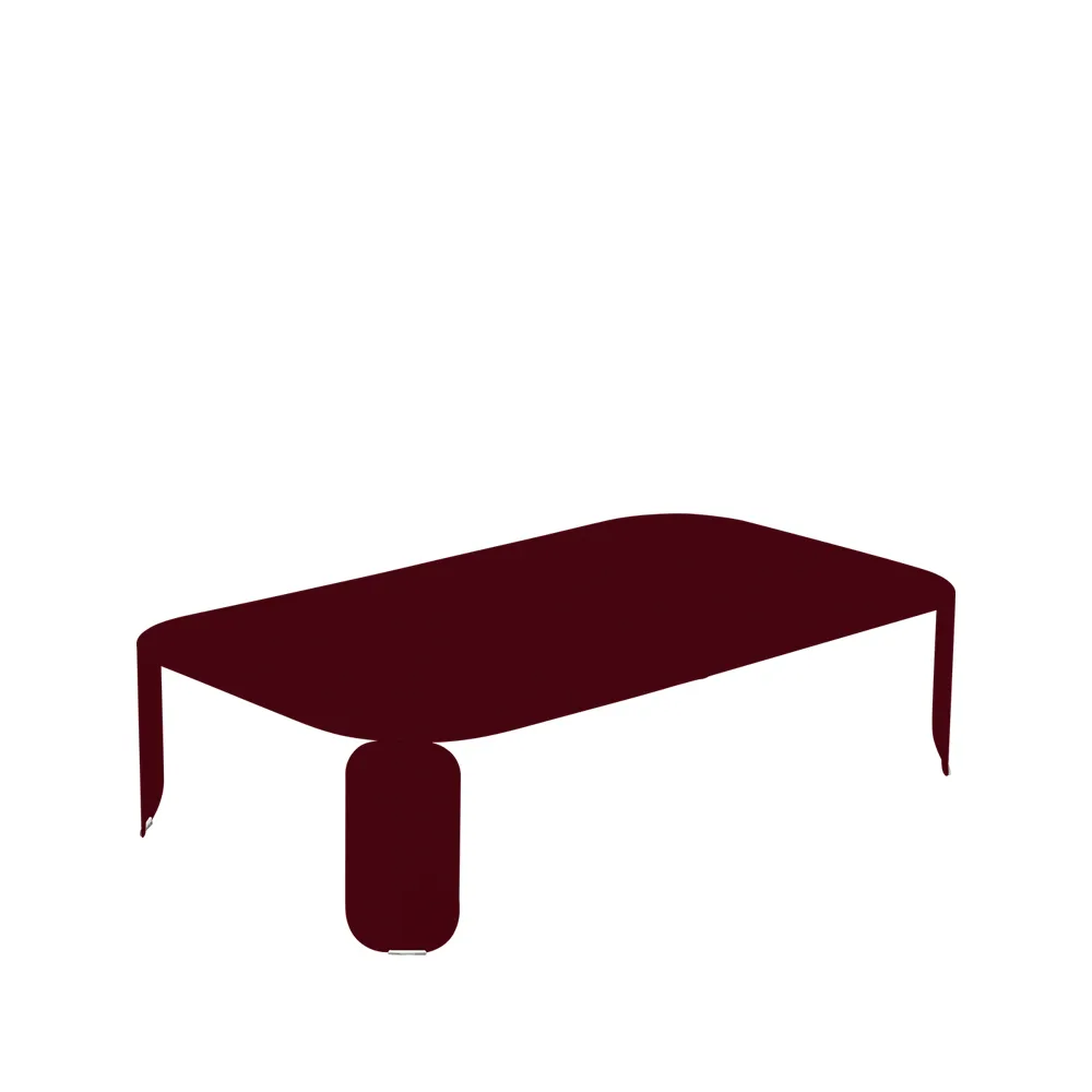 Bebop bord 120x70 cm, Black cherry, h.42 cm Fermob