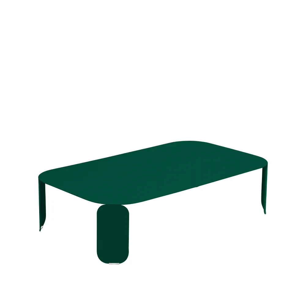 Bebop bord 120x70 cm, Cedar green (grønn), h.29 cm Fermob