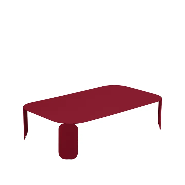 Bebop bord 120x70 cm - Chili (rød), h.29 cm - Fermob