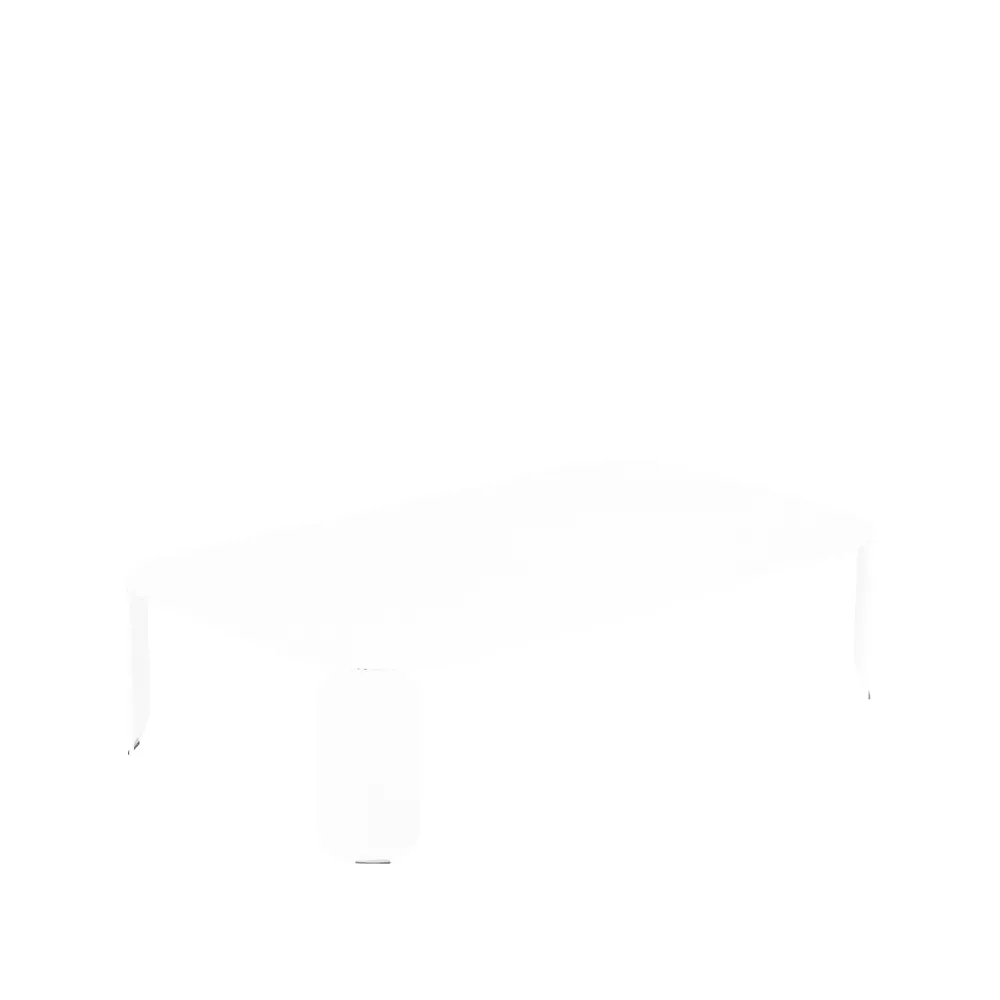 Bebop bord 120x70 cm, Cotton white (hvit), h.29 cm Fermob
