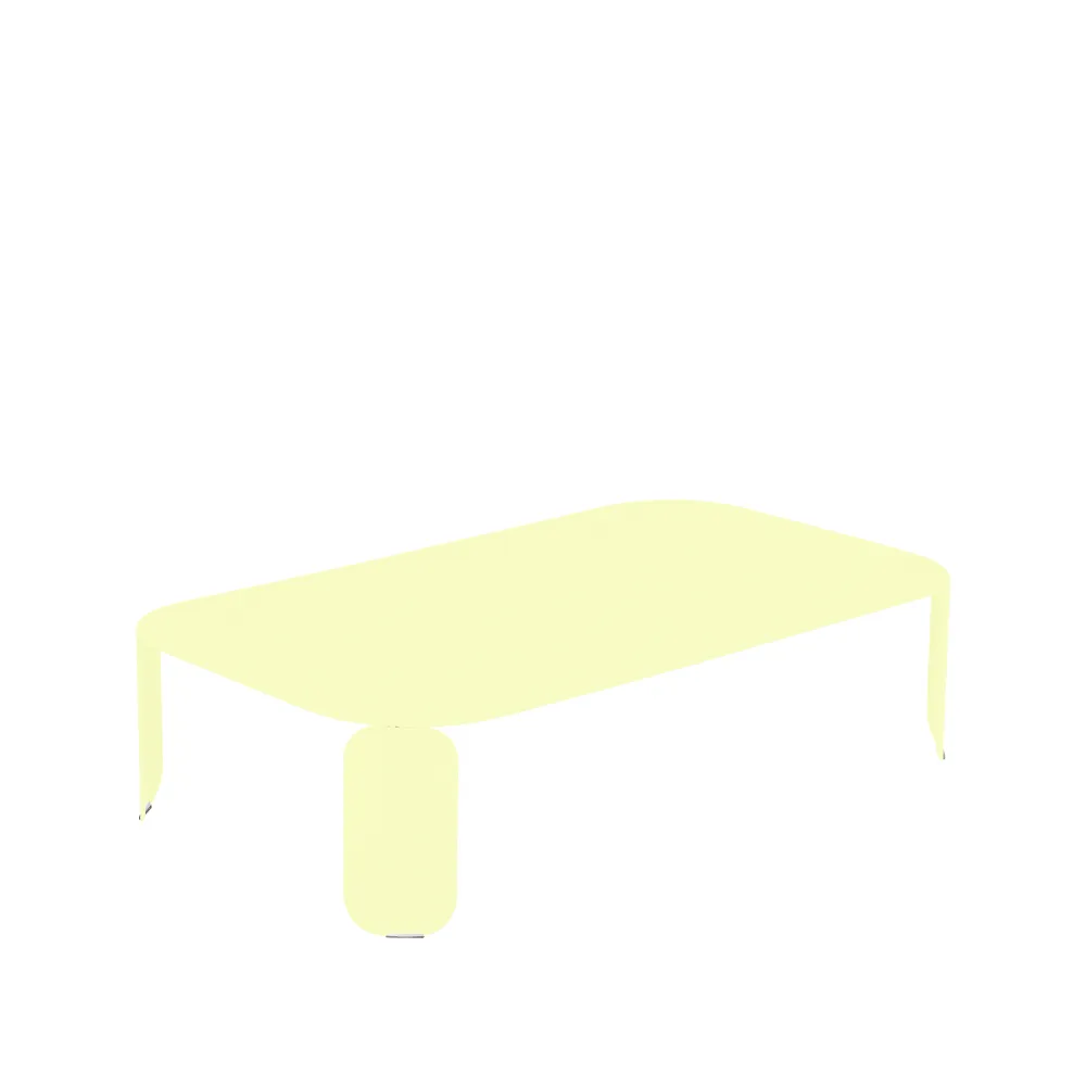 Bebop bord 120x70 cm, Frosted lemon (gul), h.29 cm Fermob