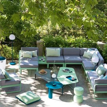 Bebop bord 120x70 cm - Ice mint, h.42 cm - Fermob