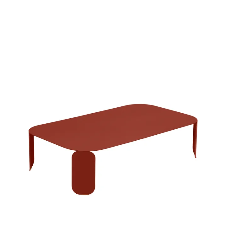 Bebop bord 120x70 cm - Red ochre, h.29 cm - Fermob