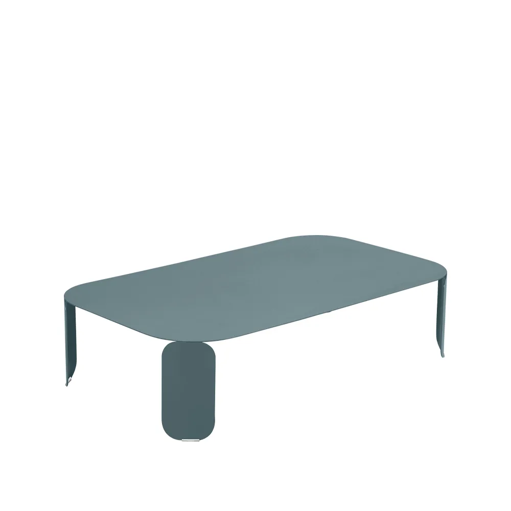 Bebop bord 120x70 cm, Storm grey (grå), h.29 cm Fermob
