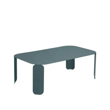 Bebop bord 120x70 cm - Storm grey (grå), h.42 cm - Fermob