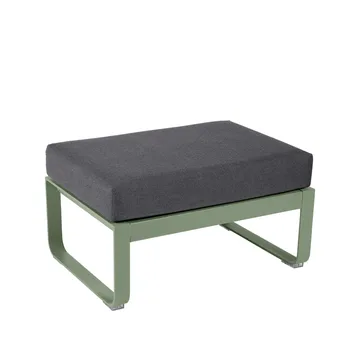 Bellevie 1-seters fotskammel - Cactus (grønn), graphite grey pute - Fermob