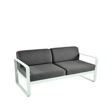 Bellevie 2-seters sofa - Ice mint (grønn), graphite grey pute - Fermob