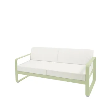 Bellevie 2-seters sofa - Willow green (grønn), off-white pute - Fermob
