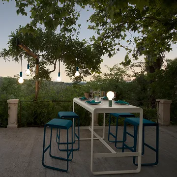 Bellevie barbord 140x80 cm - Ice mint - Fermob