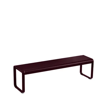 Bellevie benk - Black cherry - Fermob