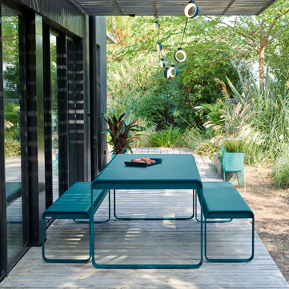 Bellevie benk, Cedar green Fermob