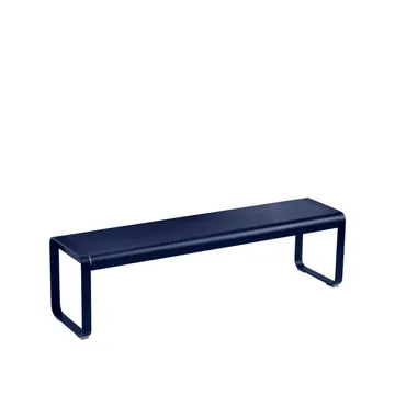Bellevie benk - Deep blue - Fermob