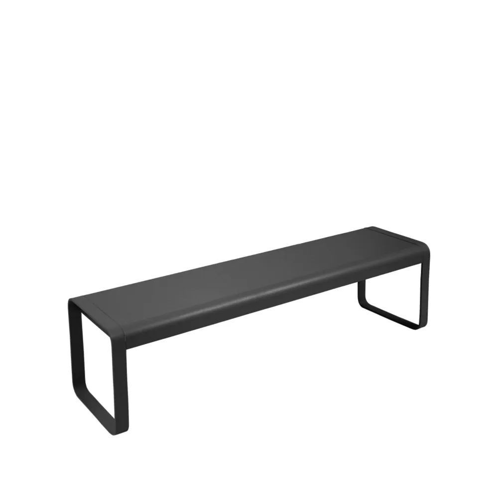 Bellevie benk, Liquorice (svart) Fermob