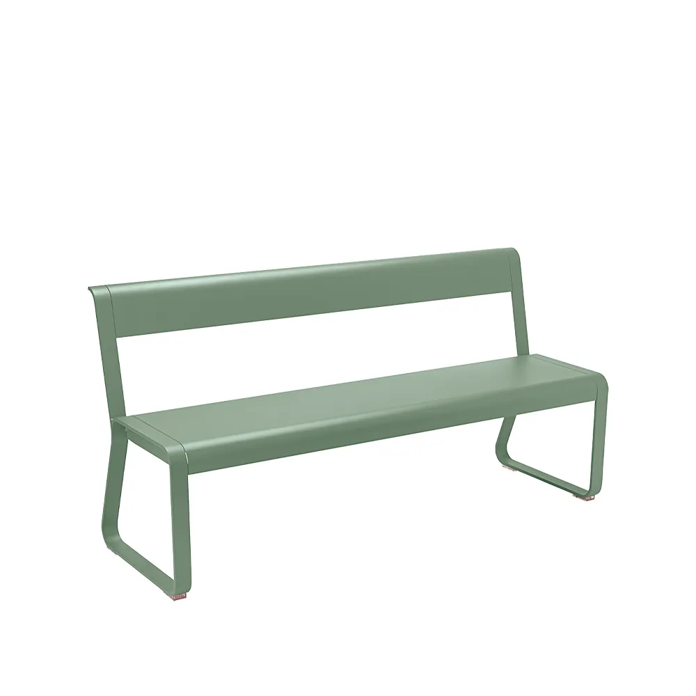 Bellevie benk med ryggstøtte, Cactus Fermob