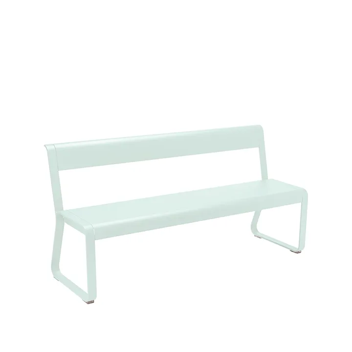 Bellevie benk med ryggstøtte - Ice mint - Fermob