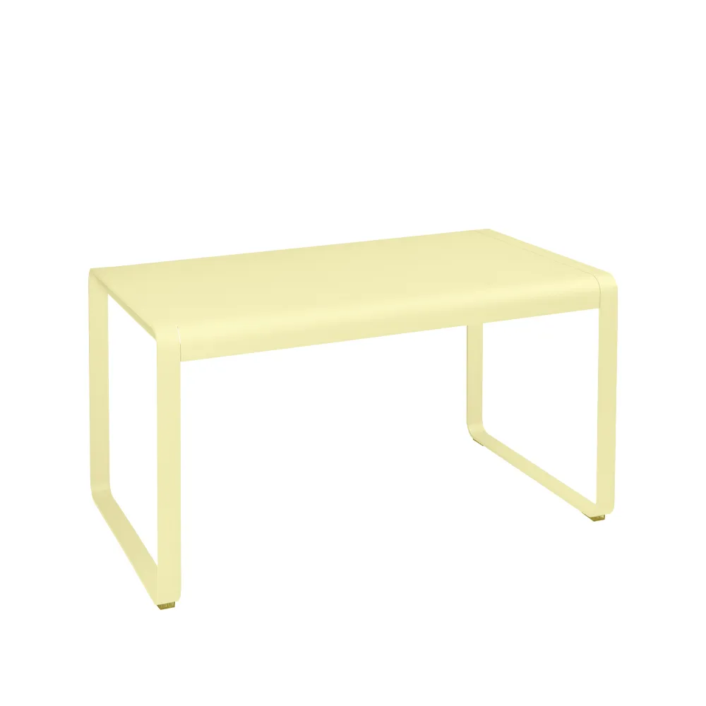Bellevie bord 140x80 cm, Frosted lemon (gul) Fermob