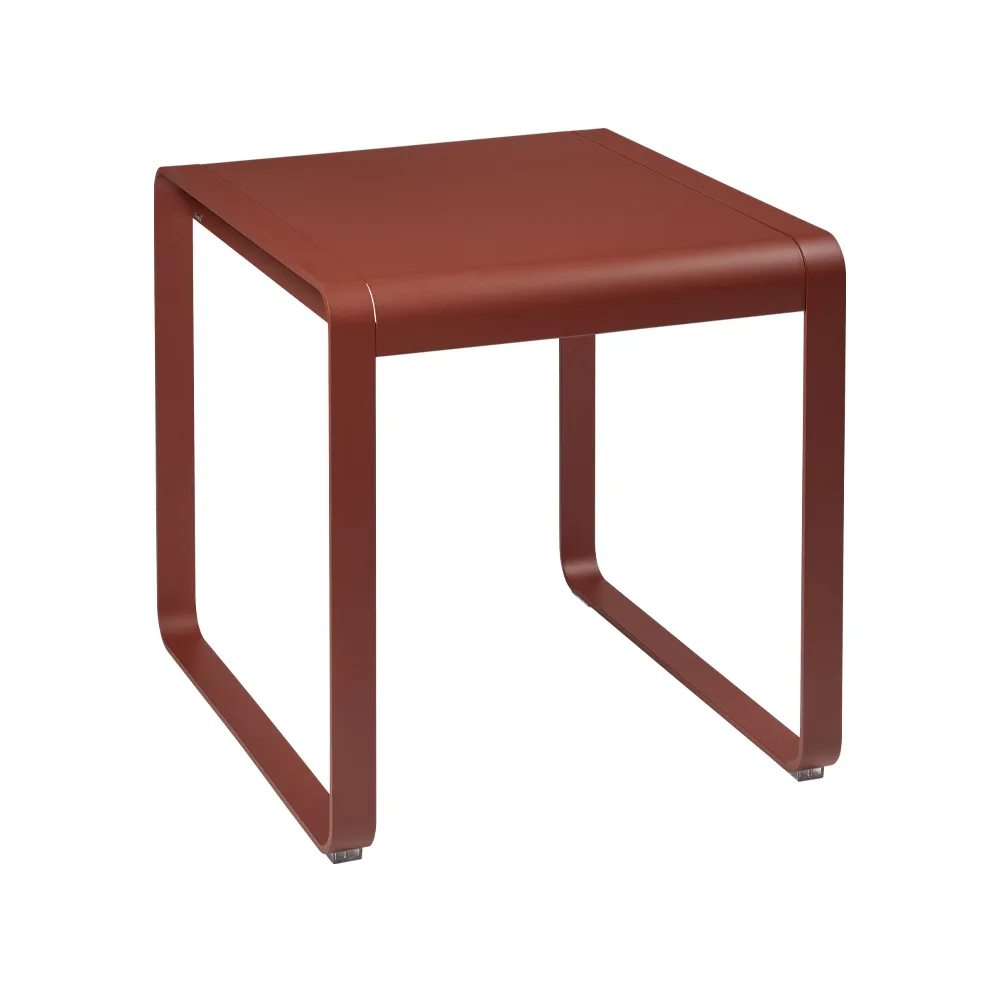 Bellevie bord, 74x80 cm, Red ochre (rød) Fermob