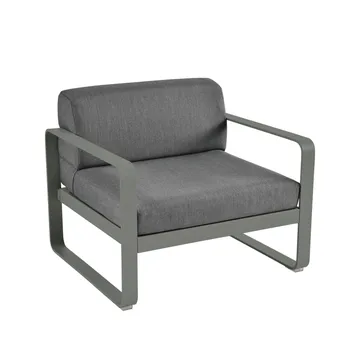 Bellevie lenestol - Rosemary (grønn), graphite grey pute - Fermob