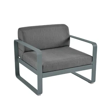 Bellevie lenestol - Storm grey, graphite grey pute - Fermob