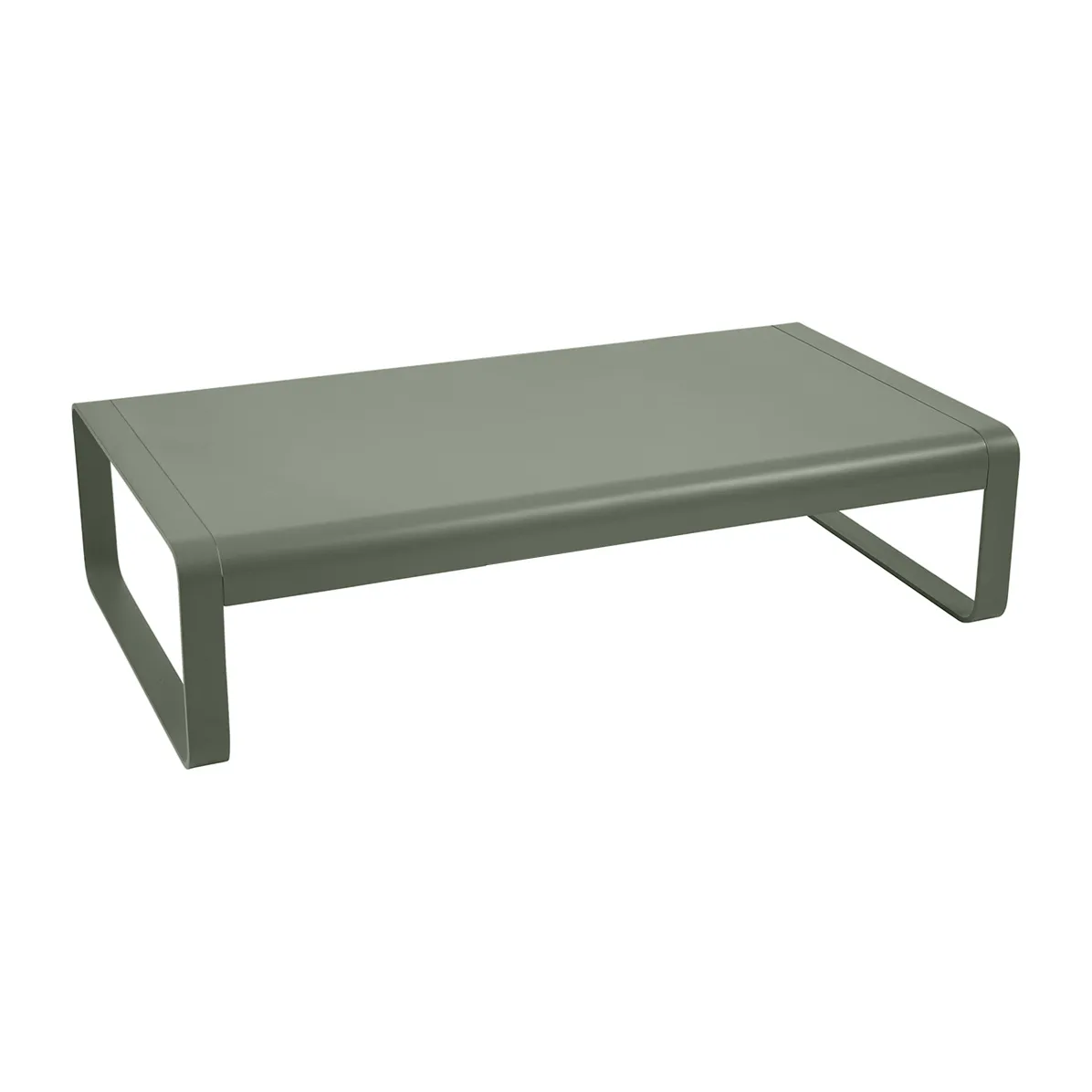 Bellevie low loungebord 138x80x36 cm, Rosemary (grønn) Fermob