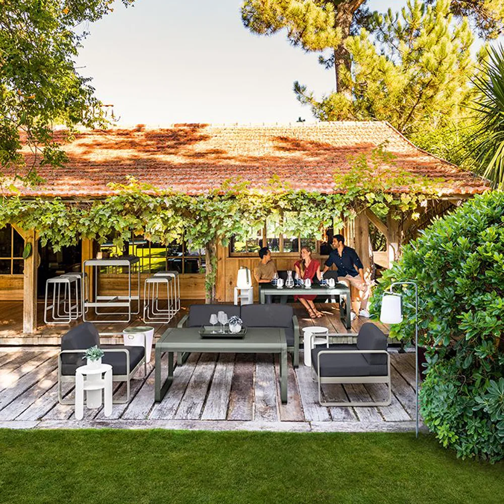 Bellevie sofabord, høyt, Frosted lemon Fermob