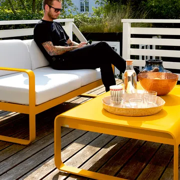 Bellevie sofabord lavt - Red ochre - Fermob