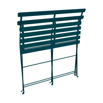 Bistro 2-seters benk med ryggstøtte - Acapulco blue - Fermob