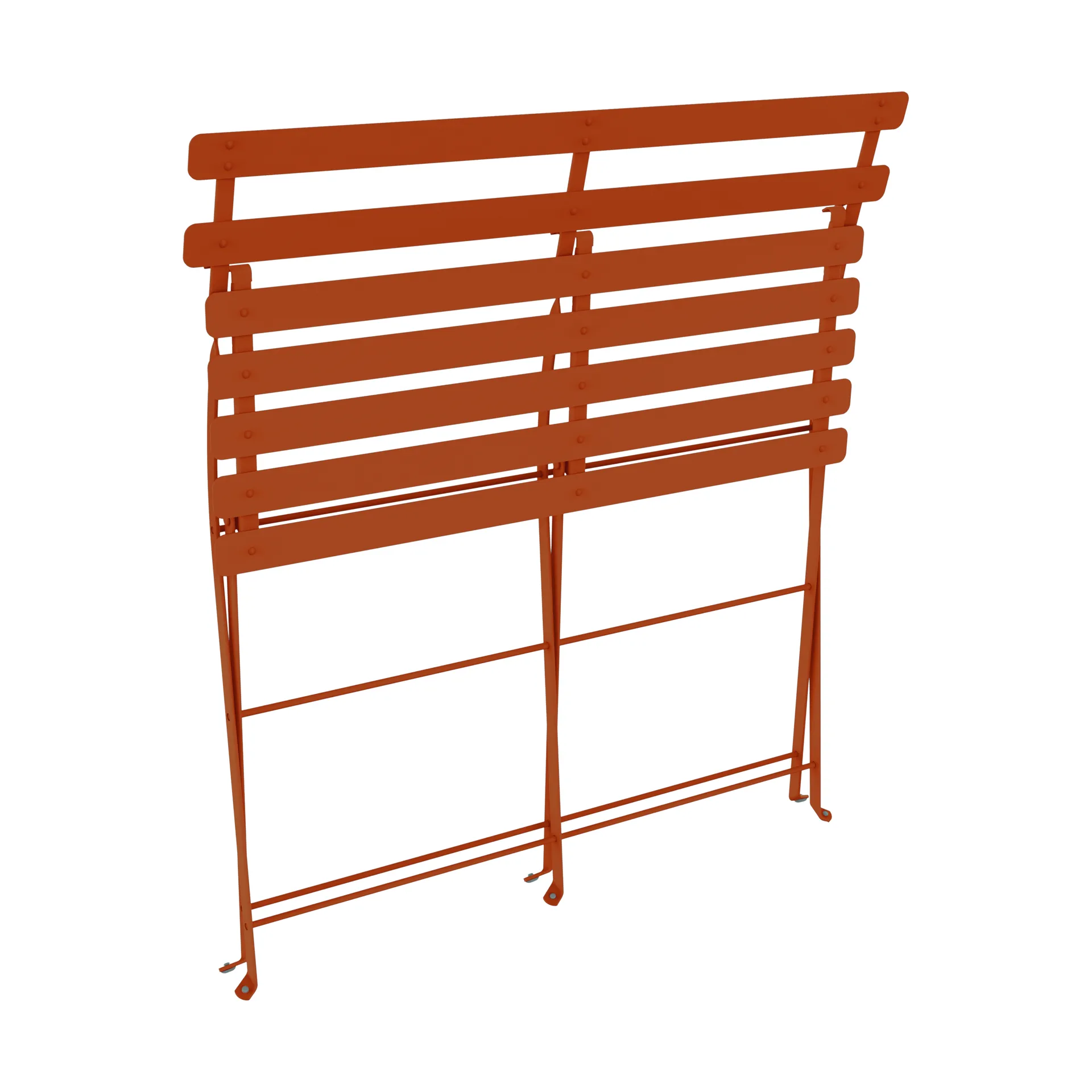 Bistro 2-seters benk med ryggstøtte, Candied orange Fermob