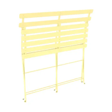 Bistro 2-seters benk med ryggstøtte - Frosted lemon - Fermob