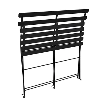 Bistro 2-seters benk med ryggstøtte - Liquorice - Fermob