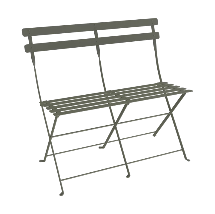 Bistro 2-seters benk med ryggstøtte - Rosemary - Fermob