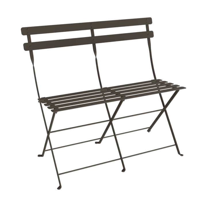 Bistro 2-seters benk med ryggstøtte - Tonka - Fermob