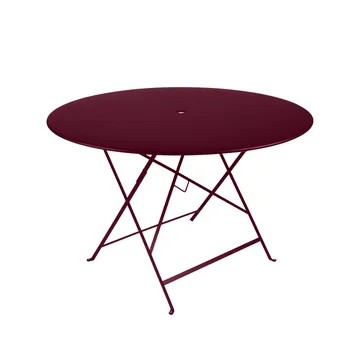 Bistro bord Ø117 cm - Black cherry (vinrød) - Fermob