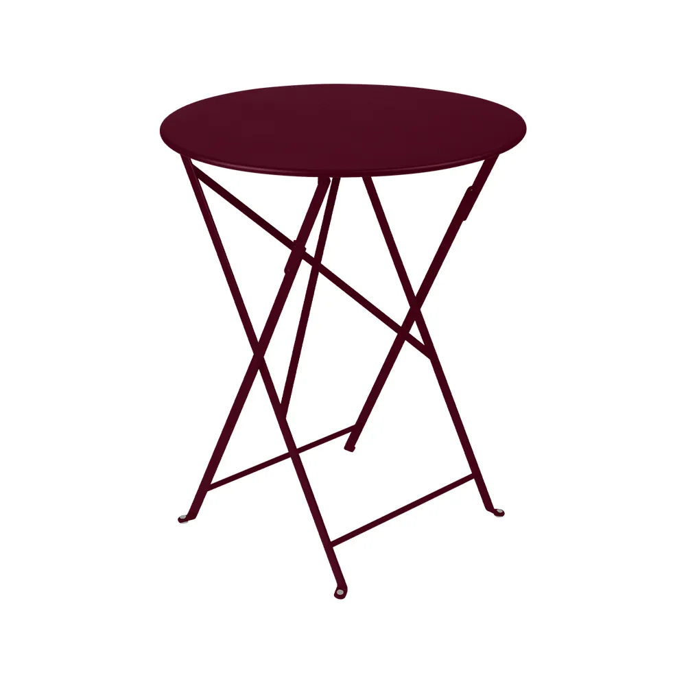 Bistro bord Ø60 cm, Black cherry (vinrød) Fermob