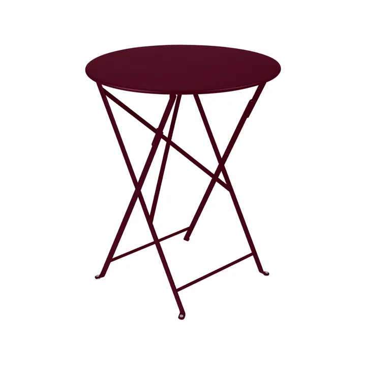 Bistro bord Ø60 cm - Black cherry (vinrød) - Fermob