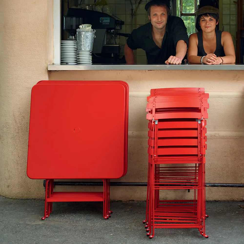 Bistro bord 71x71 cm, Liquorice Fermob