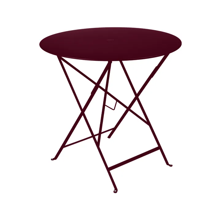 Bistro bord Ø77 cm - Black cherry (vinrød) - Fermob