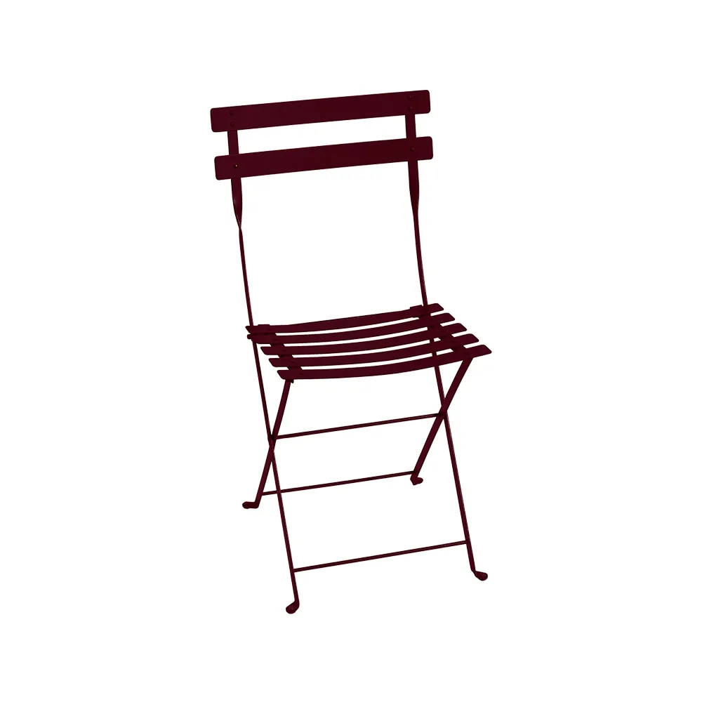 Bistro Metal stol, Black cherry (vinrød) Fermob