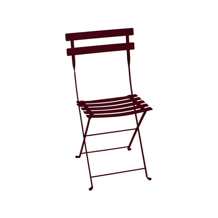 Bistro Metal stol - Black cherry (vinrød) - Fermob