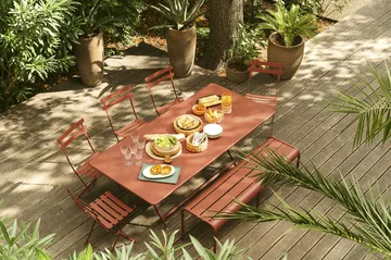 Bistro Metal stol - Red ochre (rød) - Fermob