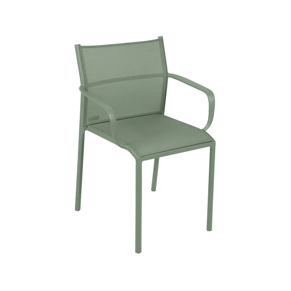 Cadiz stol med armlener, Cactus Fermob