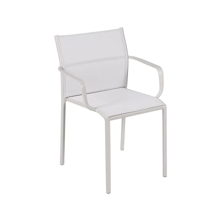 Cadiz stol med armlener - Clay grey (grå) - Fermob